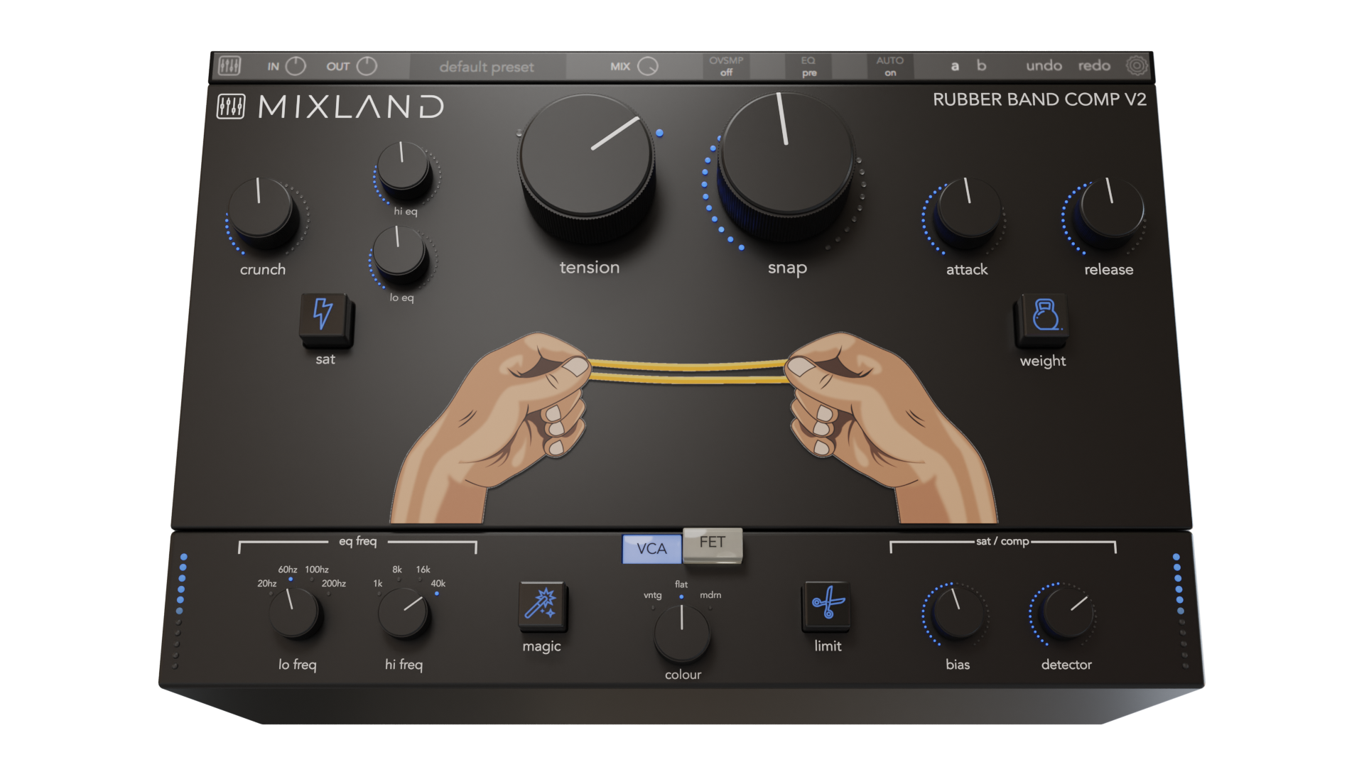 compressor pedal vst Rubber Band Compressor V2