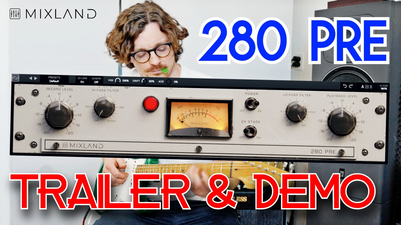280 PRE: Vintage Germanium Preamp Plugin – MIXLAND 280 PRE: Vintage Germanium Preamp Plugin – MIXLAND